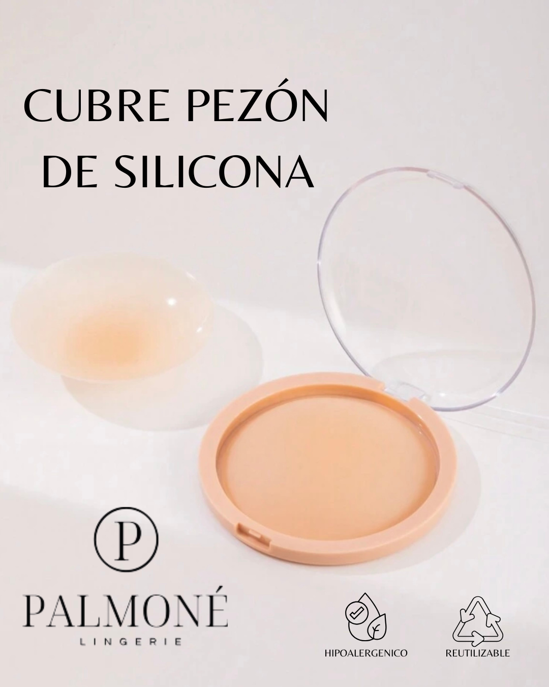 Cubre pezón de silicona