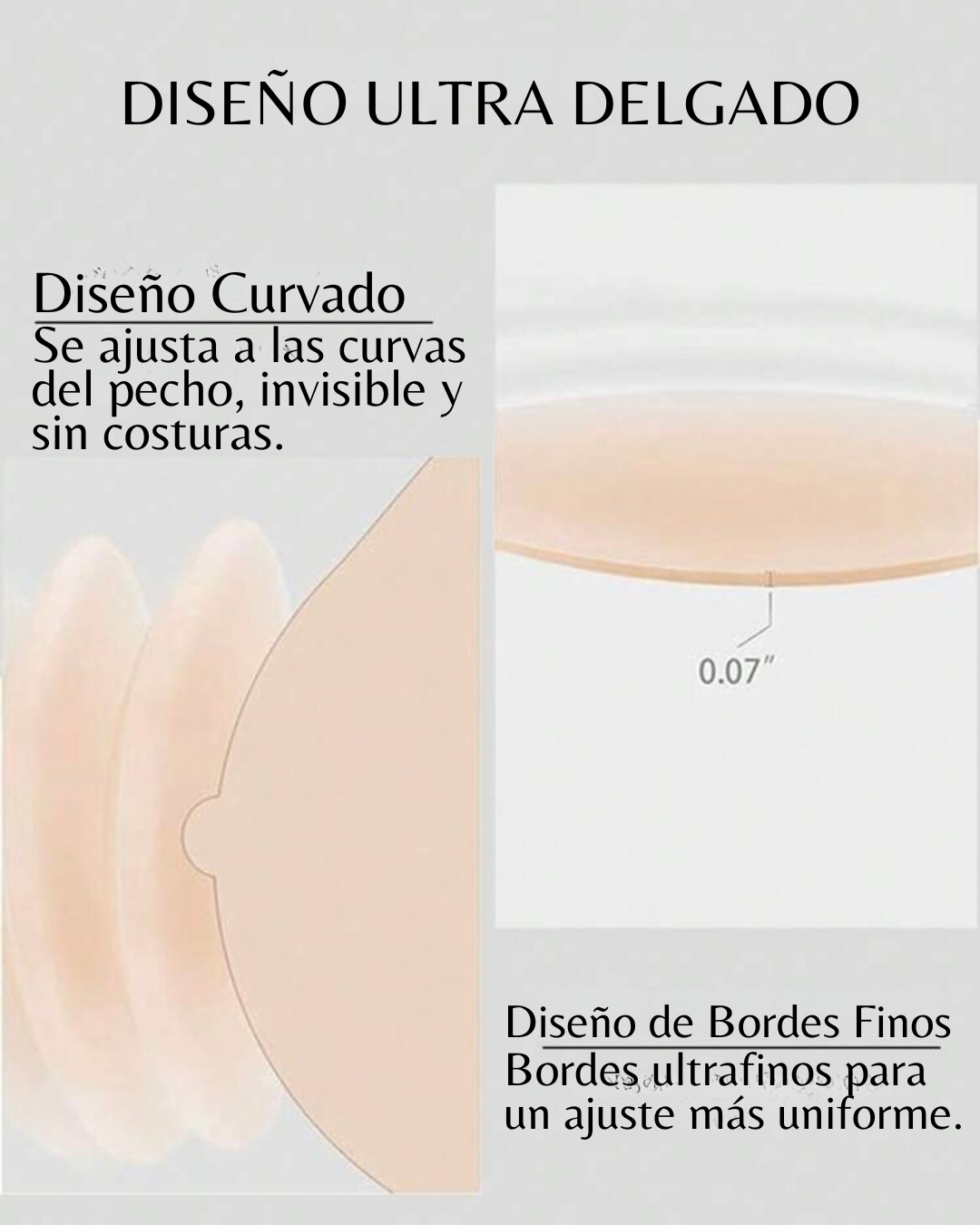 Cubre pezón de silicona